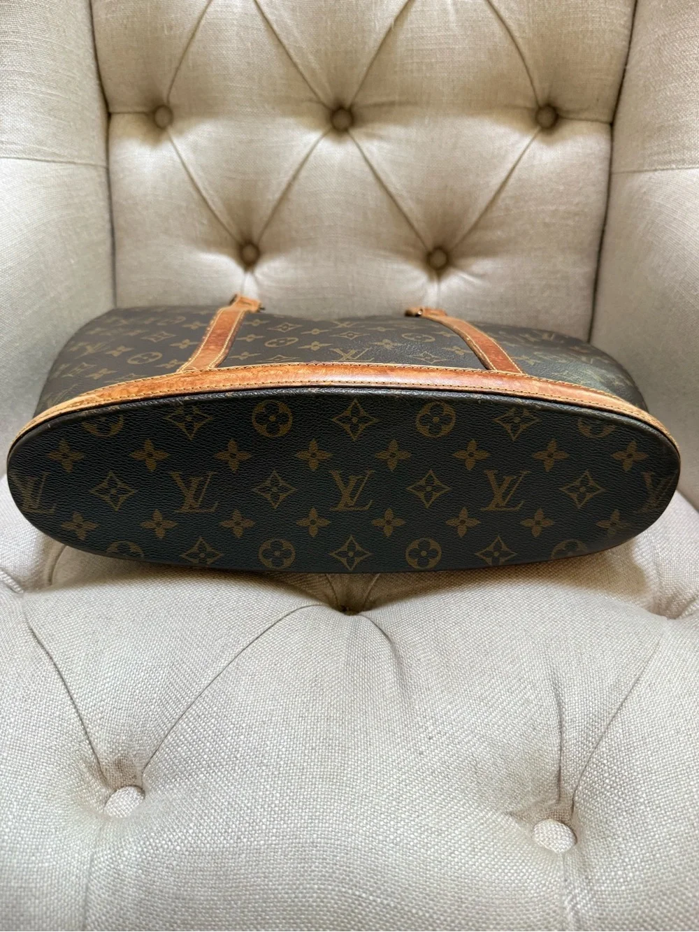 Louis Vuitton Vintage Monogram Babylone Tote Shoulder Bag
